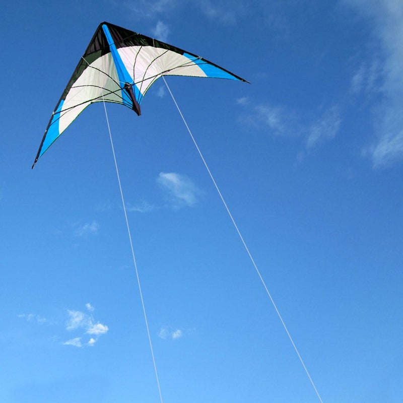 HENGDA KITE-Upgrade Star Rhyme 48 Inch Dual Line Stunt Kite for Kids and Adults,Outdoor Sports,Beach and Fun Sport Kite,Handle,Line,and Bag Included - Image 2